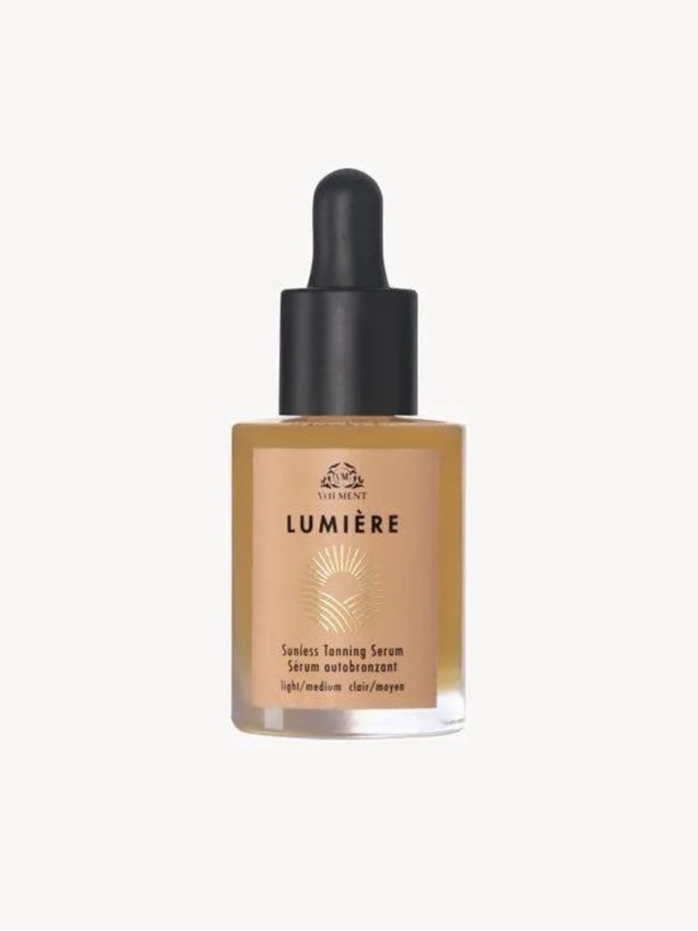 Avon Lumière Sunless Tanning Serum - Black & Gold